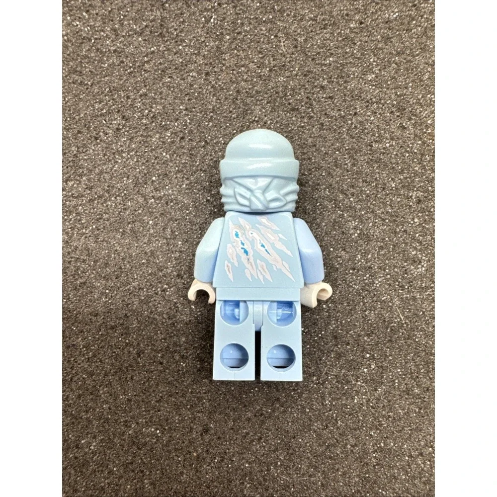 Lego Ninjago NRG Zane Minifigure (9590) Njo 0069 VG Authentic - Rare